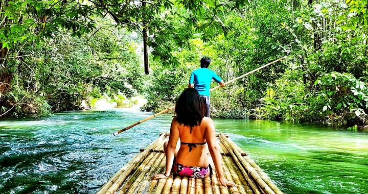 Bamboo Rafting in Khao…