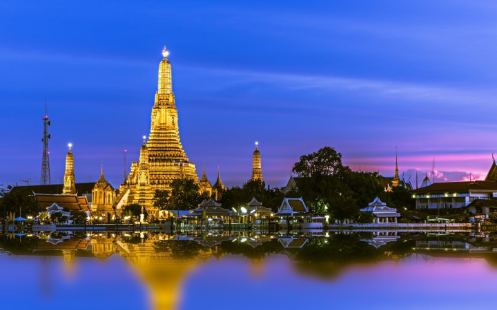 Evening Bangkok from…
