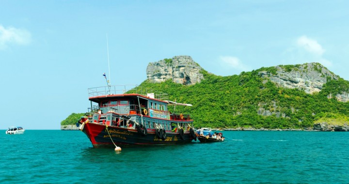 蘇梅島安通國家海洋公園一日遊大船